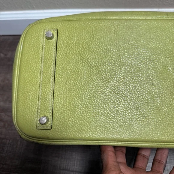 Hermes Birkin Bag 35 Light Green - Picture 7 of 17